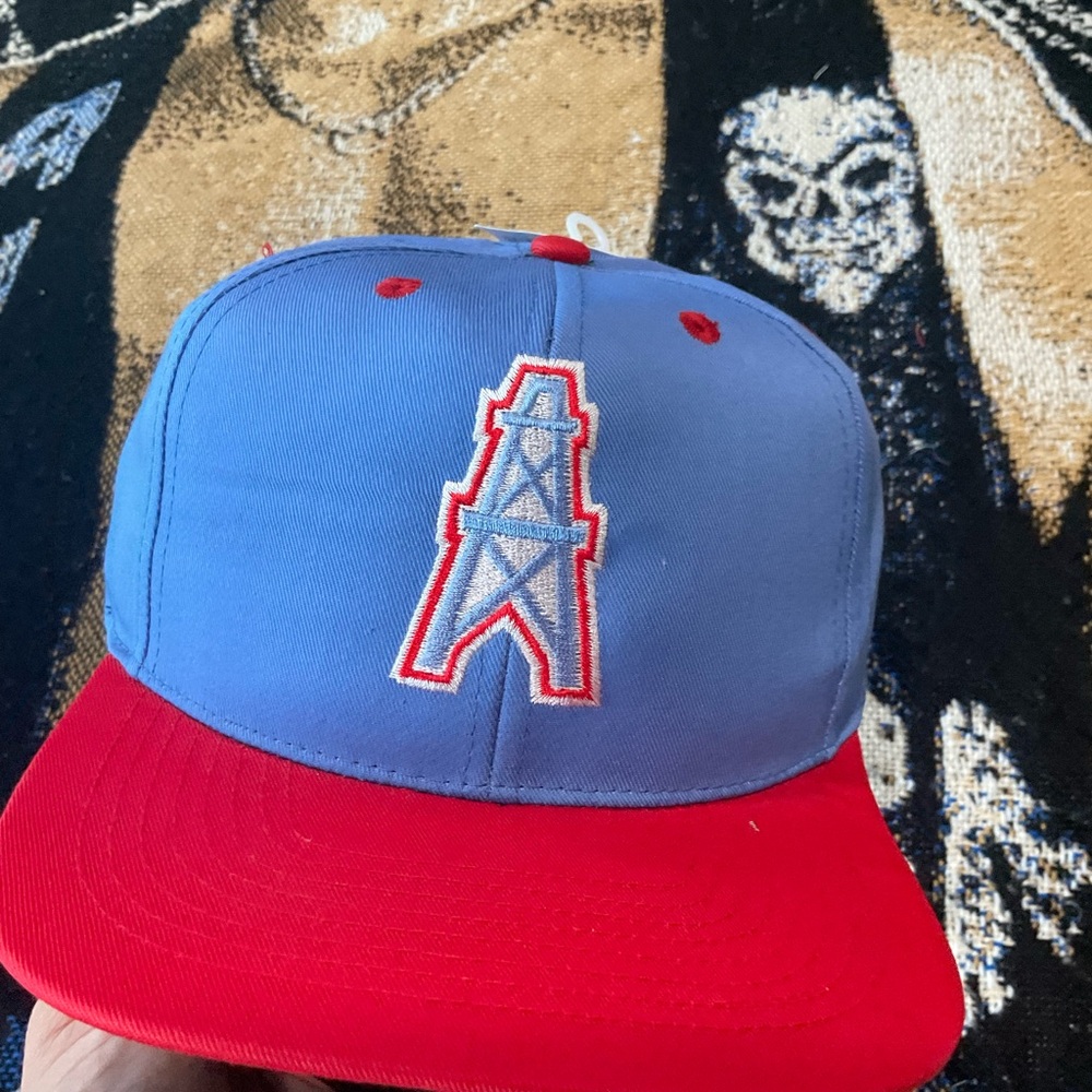 Vintage nfl  Houston oilers game day hat nwt